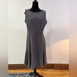 Eva Mendes for New York & Co Espresso Sleeveless Midi Dress